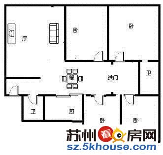 新南门二村精装2室 出门团结桥4号线 苏苑新村湄长新村有钥