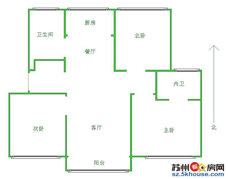 泰元家园 毛坯三房 南北通透 满两年 配套成熟 房东急售