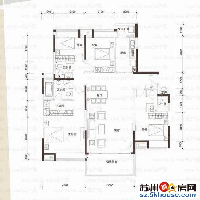 悠方旁合景领峰满2年轻轨沿线实图位置好业主换房诚心售