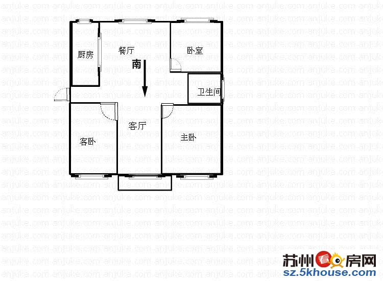 地铁口 康佳三区 自住精装3房 满5年送 拎包住 近毛家