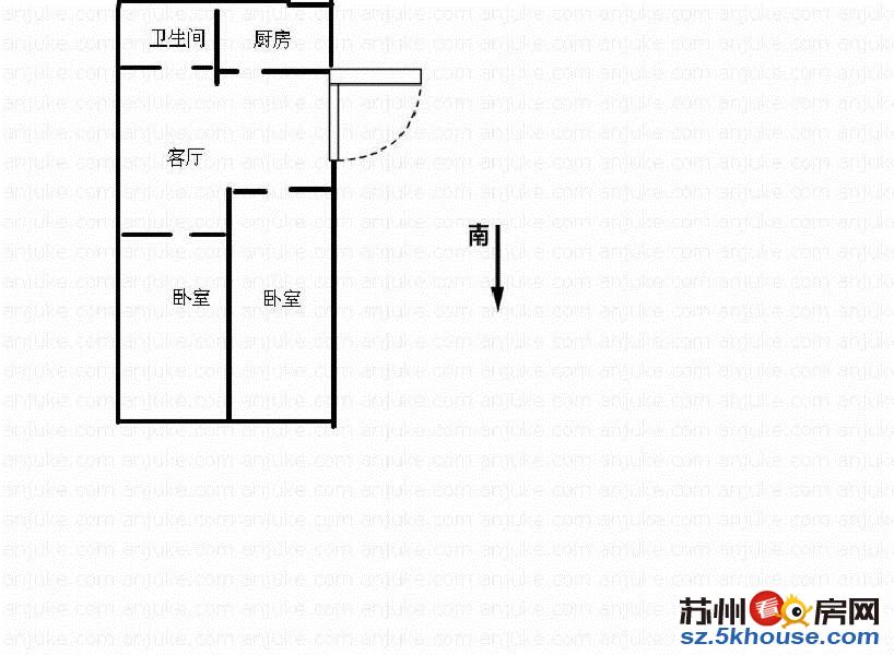 新出北园新村精装两房单价醉低一楼带25平院子有钥匙