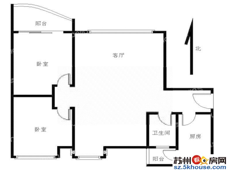 广济北路 苏锦地铁口 平江万达 苏大附一院 精装两室 可月付