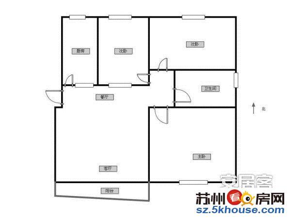 广济公寓好房出售 2楼送大露台  大三房 双阳台