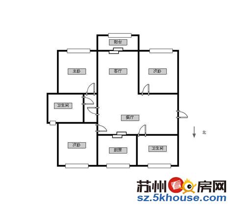 三香福郡 姑香新苑 3房2厅 精装修 送独库 汽