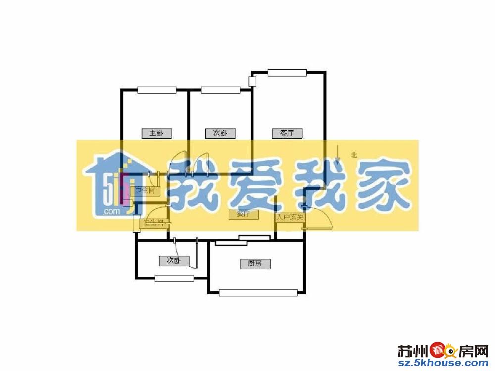 干将路唐家巷42号三房两厅带汽三开间朝南装修看配图