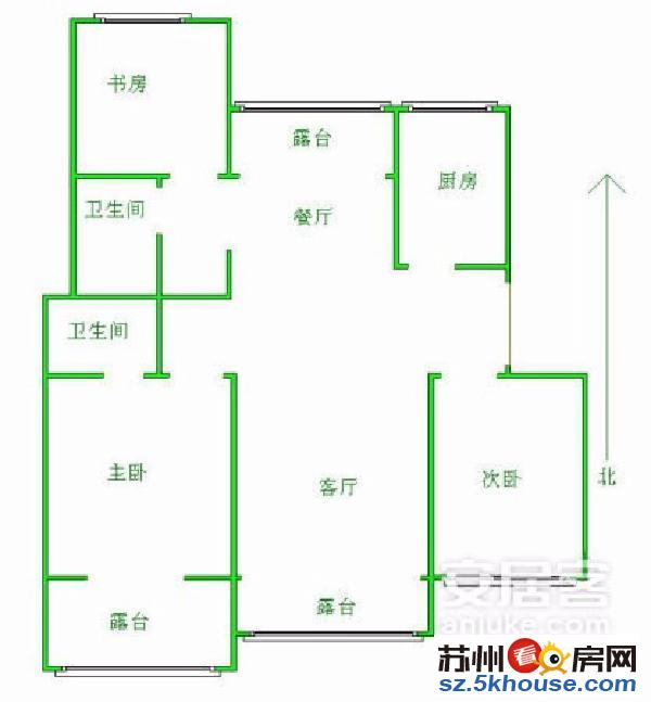 急售安元佳苑精装大三房送自行急售单价不到一万三