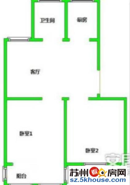 莲花新村六区 精装中户带阁楼满两年位置好 只卖185急售