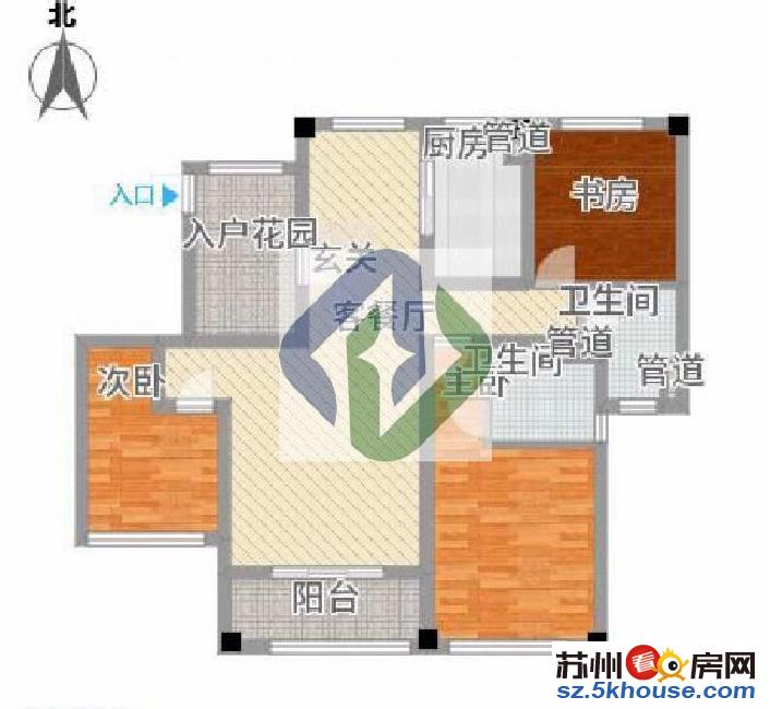 望湖湾130平 装修空关因出国 三房两卫 满两年有钥匙