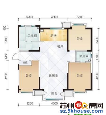 木渎天平花园 户型好 楼层好 南北通透 带车位 看房