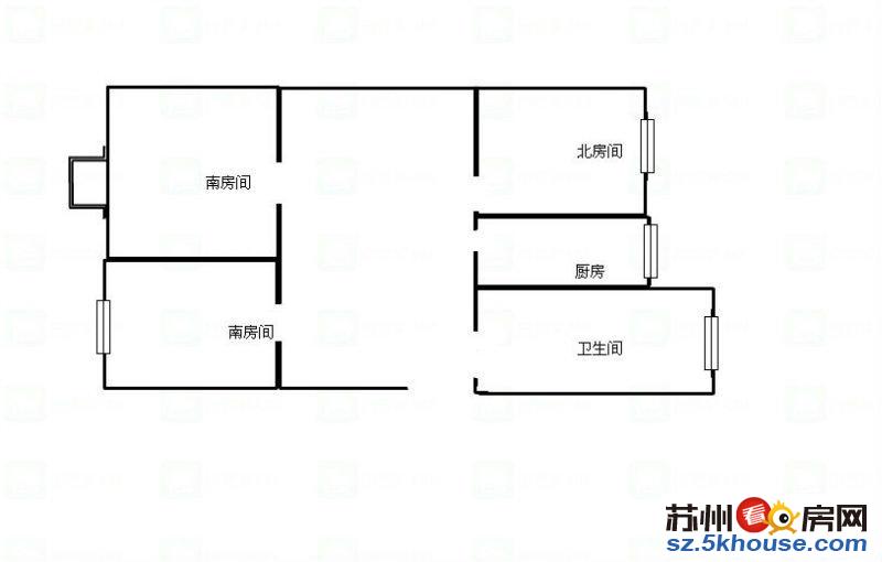 东环教师新村 精装三房 一楼带院子