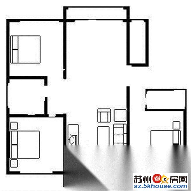 新港名城花园 豪华装修3房 首.次出租 紧邻龙湖时代天街