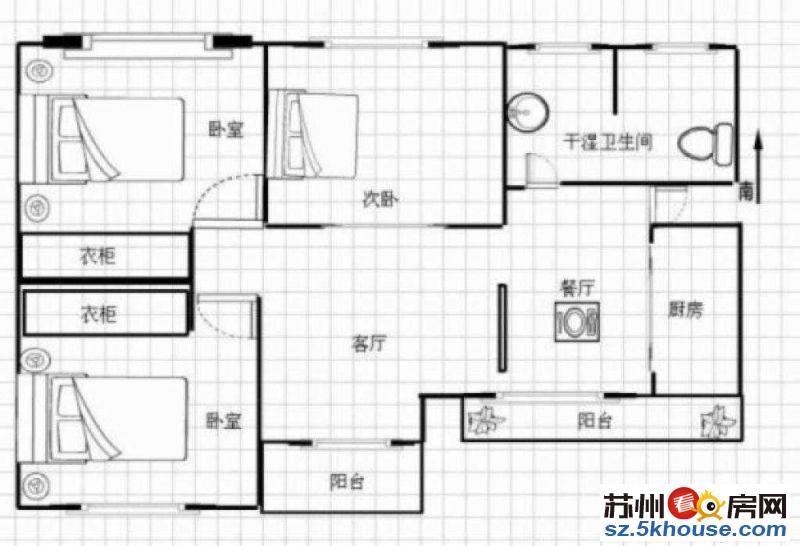 随时看房 学府花苑 汇金广场 宝带熙岸 精装两房 包物业