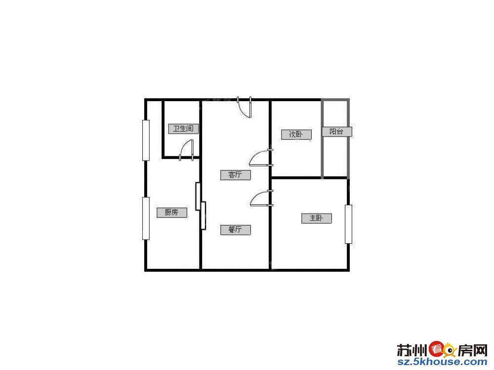 东港新村 星港学籍 2楼 两房朝南全明户型 有钥匙随时看房