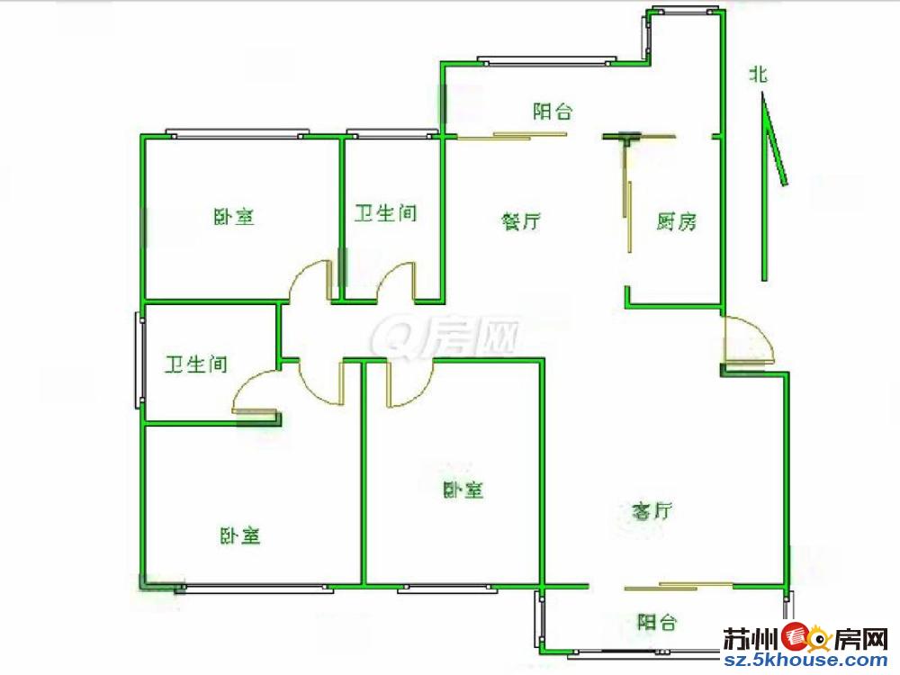 中海国际社区五区精装大三房送大阳台户型超赞随时看房