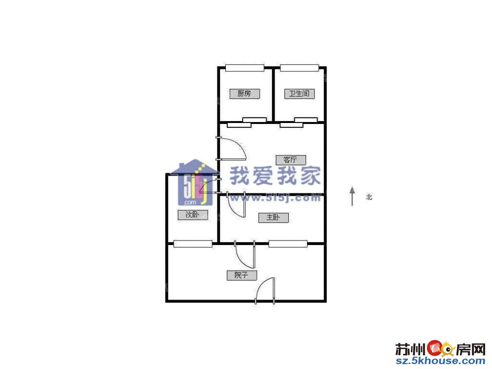 一楼带15平院子两房朝南苏苑名额可用拎包即可入住