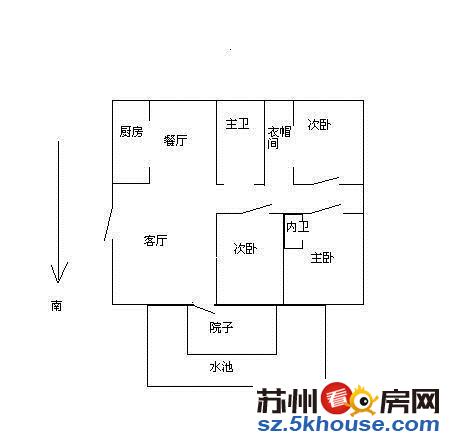 嘉业带花园大三房南北通透错过此房真心后悔看房快起来