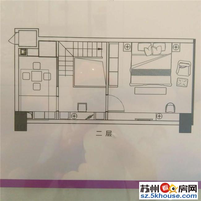 金阊新城E公馆 挑高4.5米复式公寓 总价低出租率高 近地铁