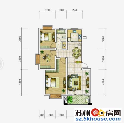 埭玉莲花苑青阳小区毛胚小户售价105万