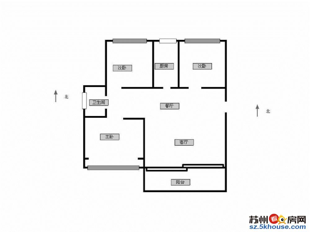 万宇名都 精装3房 南北通透 采光好 周边配套齐全 2号轻轨