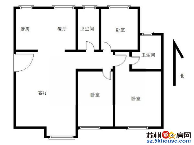 三香路 奥林花园 水韵新苑 精装三室 附二院 体育馆 西环路