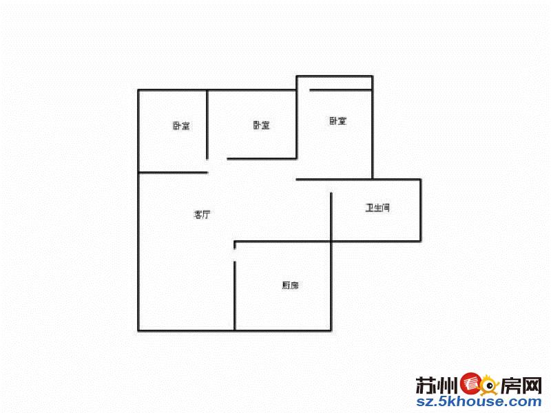 采香花园 精装 3房 3600急租拎包入住真实图片 欢迎承租