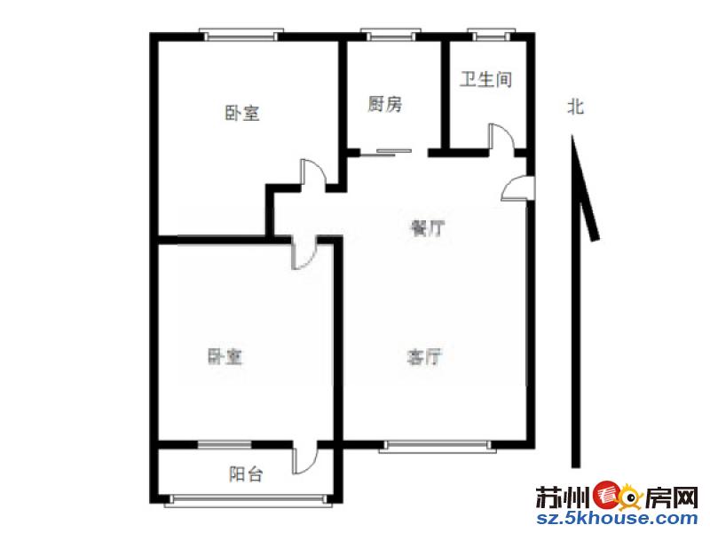 康元小区 新房源 精装两房 拎包入住 看房方便