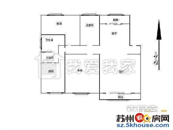 阳光水榭精装3室2厅1卫中间楼层 南北通透 带独库急售