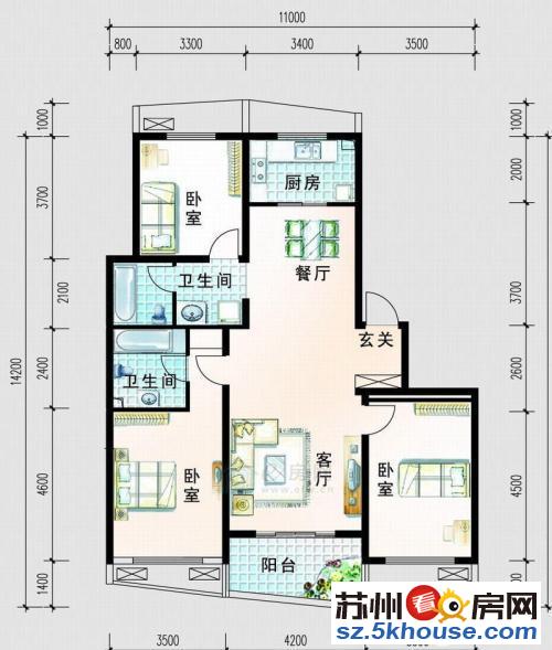 房子是住的不是炒的 观前街人民路察院场 租金可月付无压力