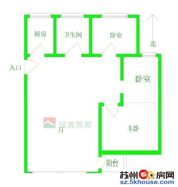 新上 主 推 新馨花园精装通透正三房满五业主换房诚售