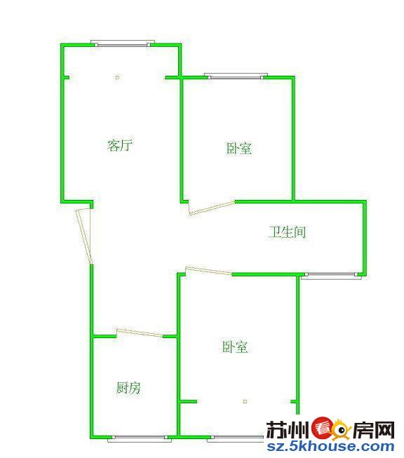 地铁口阳光水韵精装两房楼间距大采光无遮挡图片实拍看房有钥匙