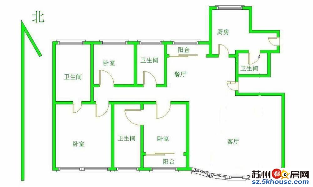 中茵皇冠 湖景房 二次装修 三个套房 带大露台 带车位