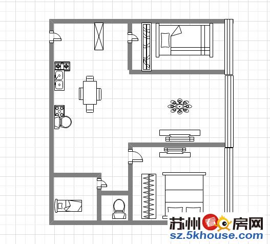 三香花园中心位置3楼全实木精装自住随时看房