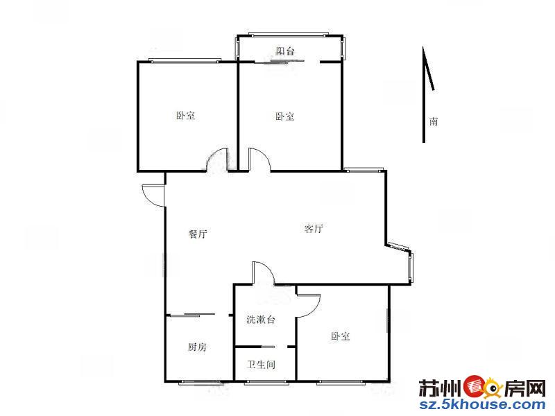 新上正气大三房 全明户型 位置安静 送 房东换房诚意卖