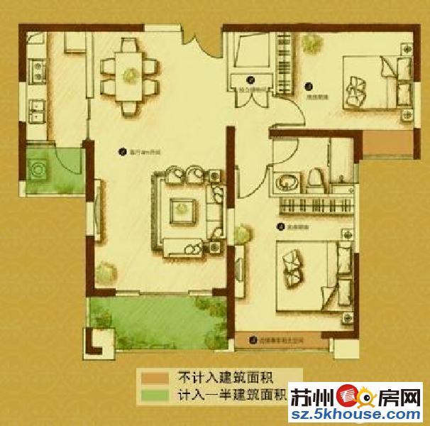 依云水岸联排豪华装修200万不多户型实际使用近400平