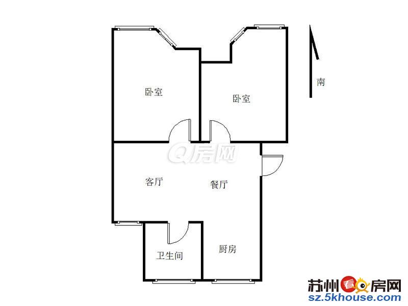 真实 东方花园 新出两房 业主诚心出售 学qu未用 满5税低