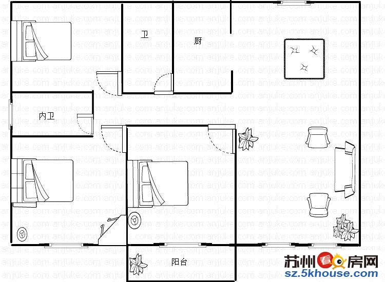 理想城 精装修 房东诚心 出售层 170万 欢迎看房