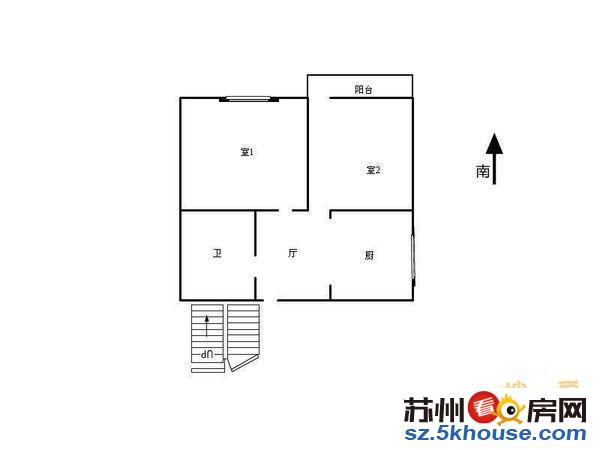 新出 北园新村 精装三楼 敬文 平江 随时可看