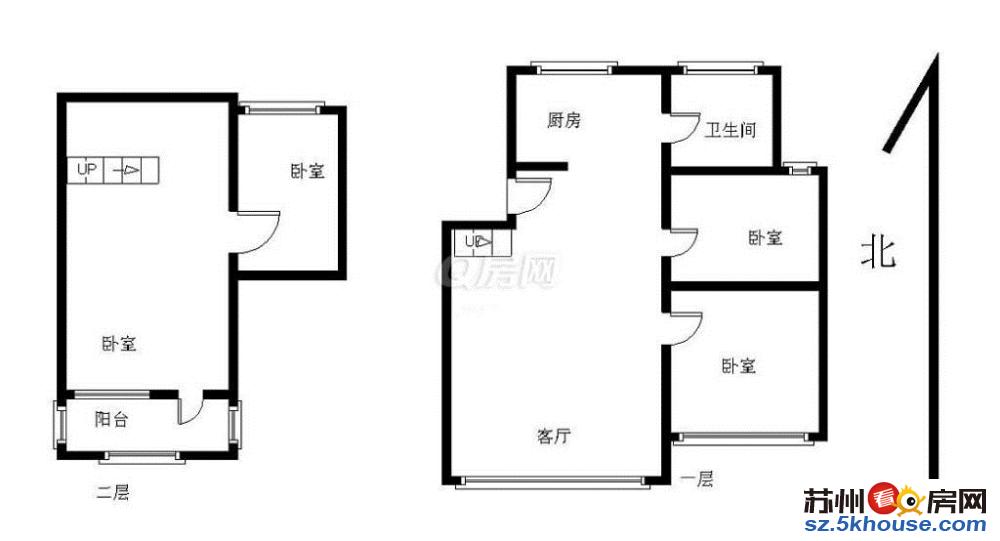 新升新苑 婚装修满五唯 一实地拍摄照片与户型图 全明带独库