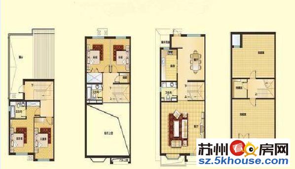 真实好房石湖嘉苑 边户 毛坯 5室260平米送汽大院子