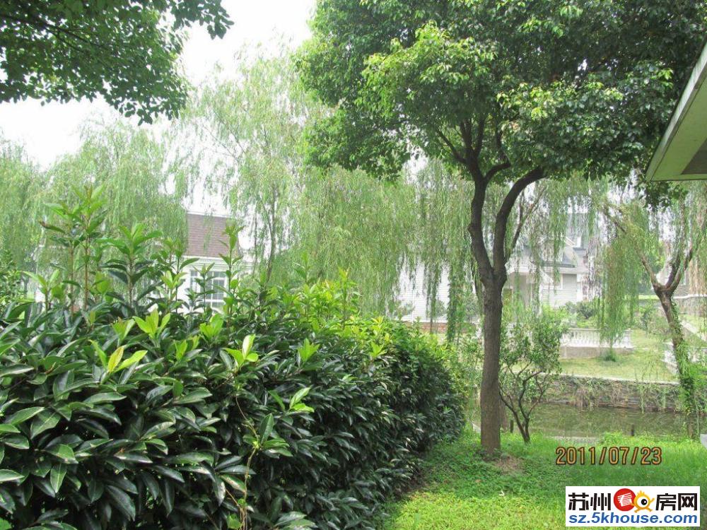 太湖之星园林式建筑风格独栋别墅户户临水赠花园400平双