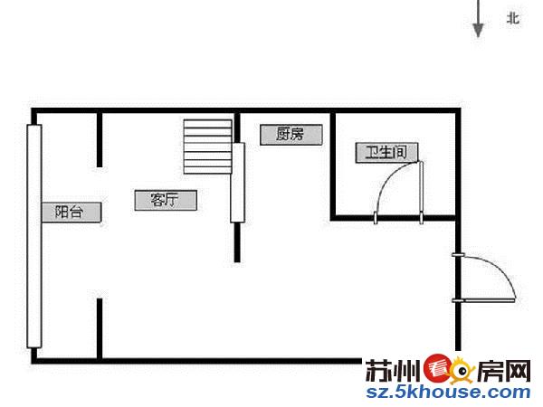 姑苏核心近地铁采光足复式大两房民用水电送空调