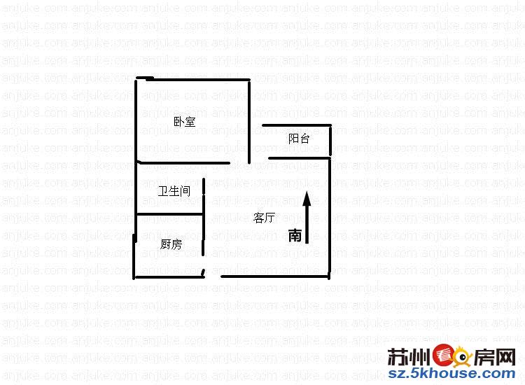 胥口 胥香园 精装1室1厅可改两房 一线湖景房 学 区未用