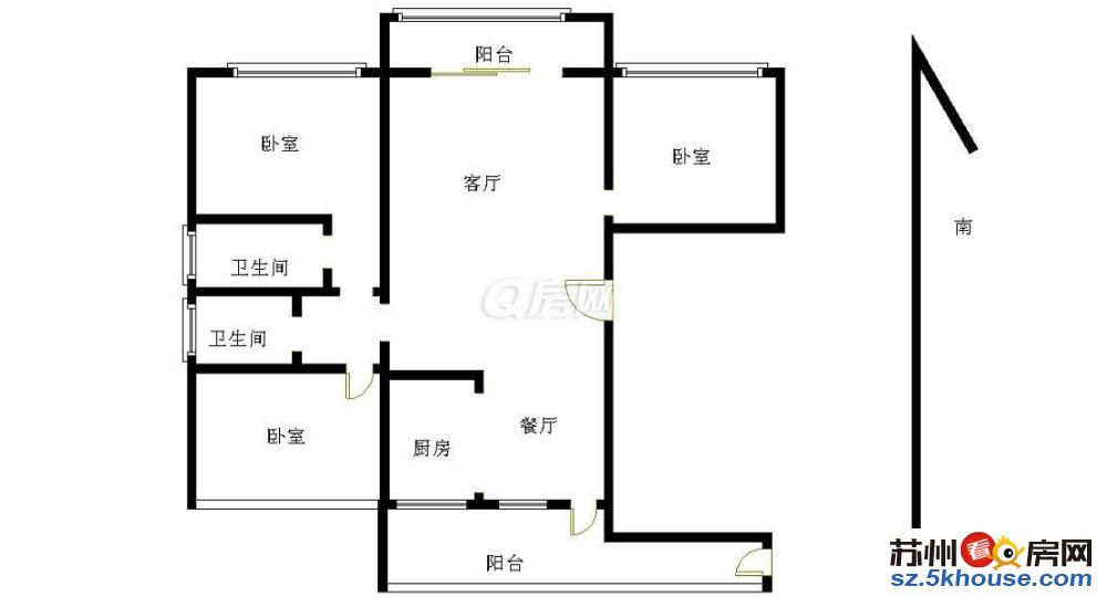 中锐尚城纯毛坯空关急售