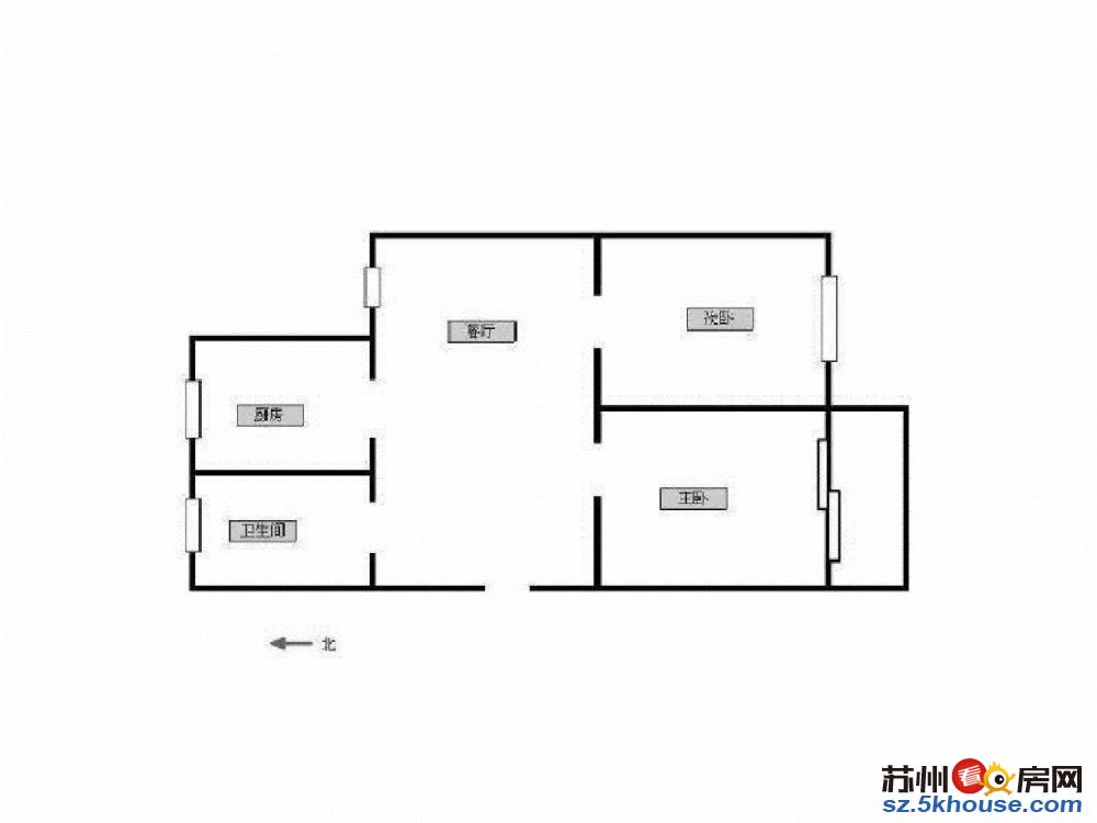 登云家园 刚需小户 南北通透 房东急售急