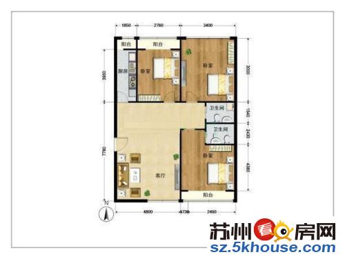 尼盛西城 精装大3房  近学校 品质住宅 诚心卖