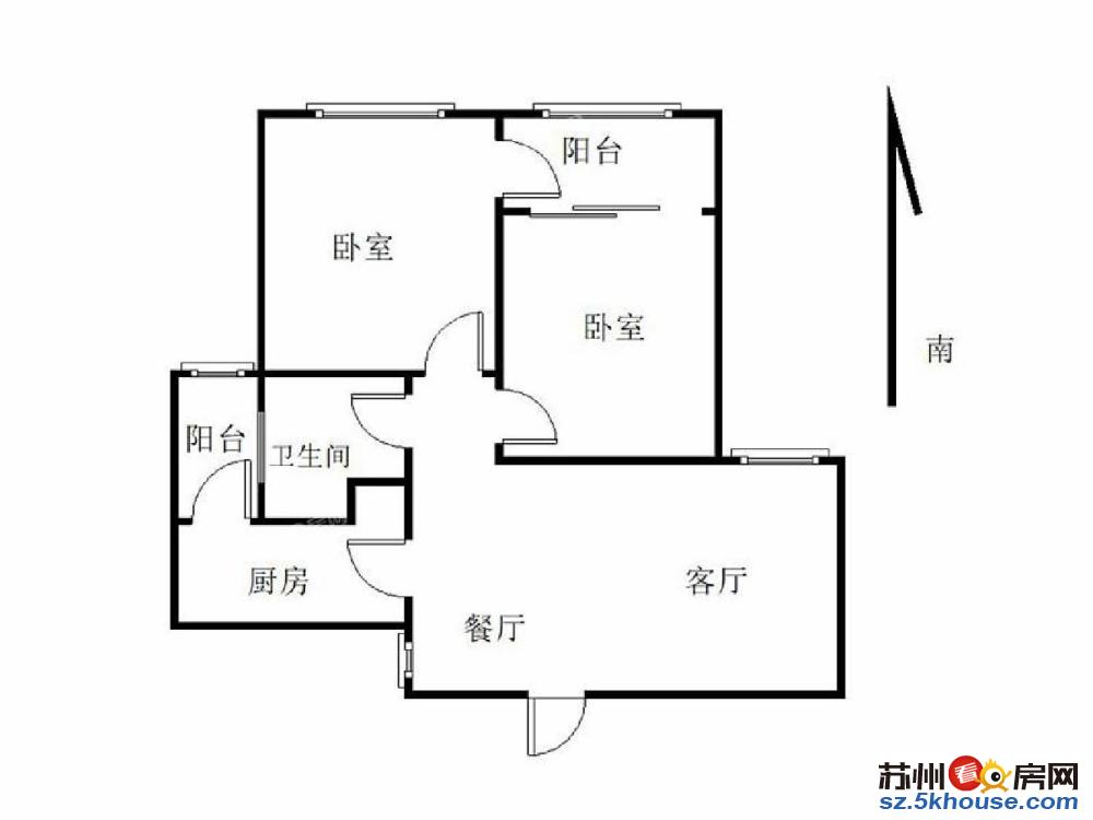 都市新上刚需2房 总价低 带电梯 婚房装修 自住 房东急售