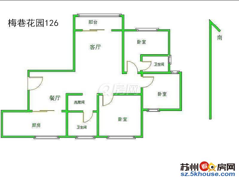 新出花园洋房四房 草桥善耕 地铁口 满五年 精装自住诚心出售