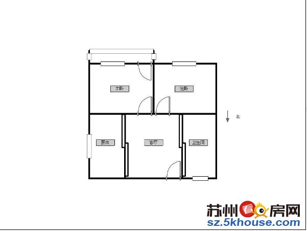 5里河新村 精装 两房 位置好 全天采光