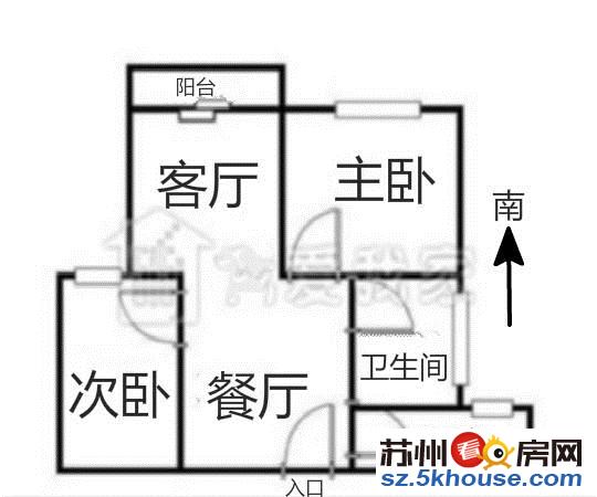 万达旁 一线景观 天韵苑 毛坯2房95平 仅150万