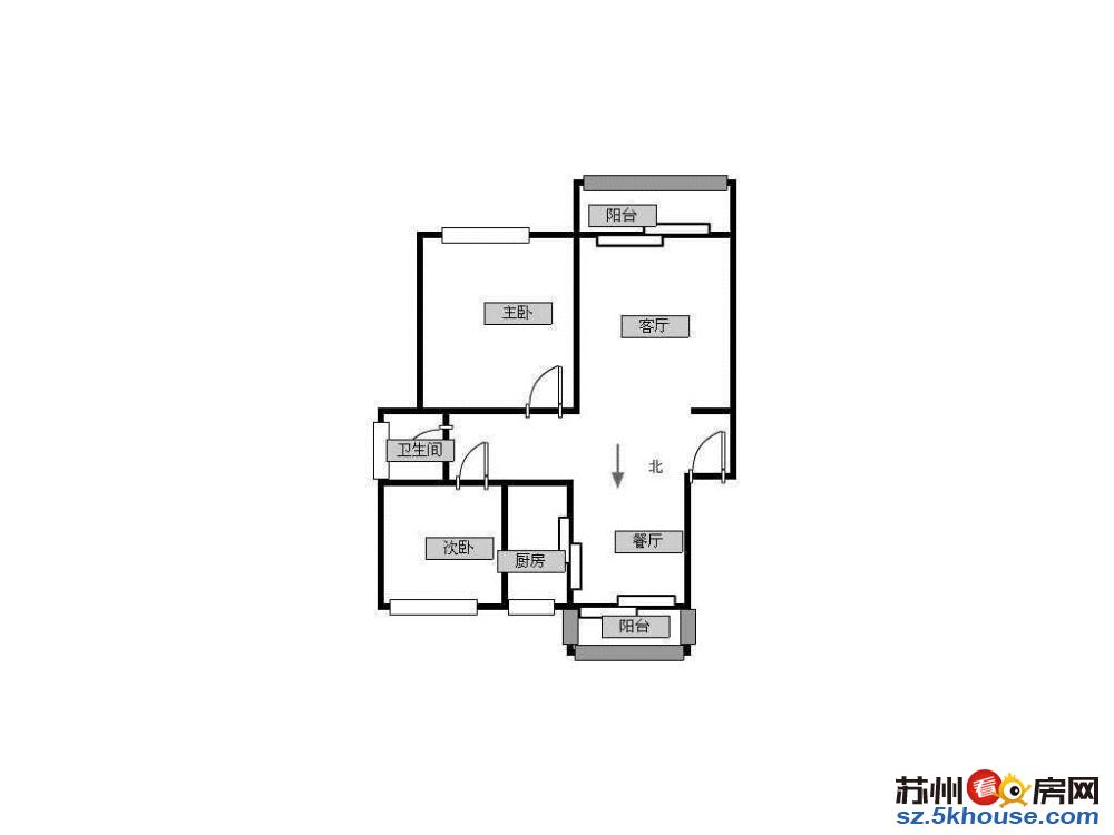 金枫美地 精装 南北通透保养好 拎包入住 不靠马路看房有钥匙